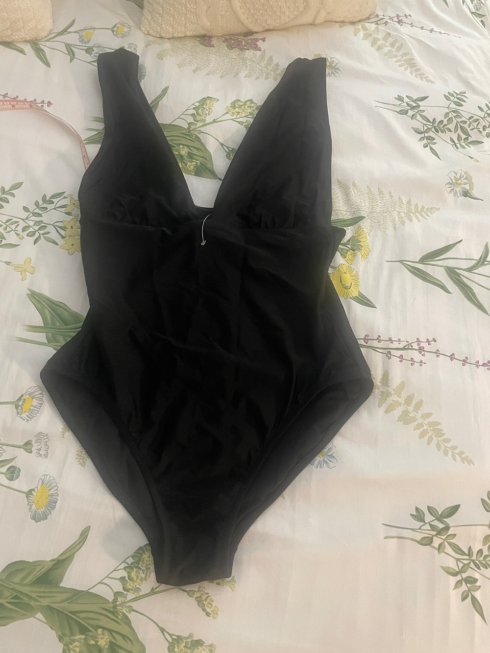 J. Crew Black One-Piece swimsuit